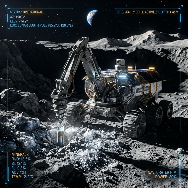 Space Mining Visual